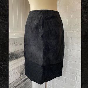 Vintage suede skirt size 9